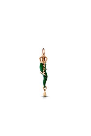 Corno verde gioiello Angela Puttini Gioielli | CL1719O1VERDE